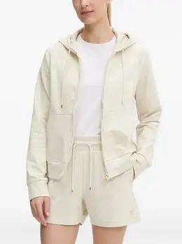 Ea7 Emporio Armani: Белая толстовка 