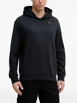 Armani Exchange: Синяя толстовка 