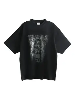 VETEMENTS: Хлопковая футболка 