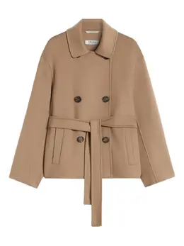 'S Max Mara: Двубортное пальто 