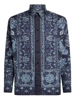 ETRO: Рубашка с принтом 