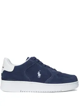 Polo Ralph Lauren: Синие кроссовки 