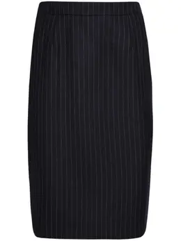 Saint Laurent: Шёлковая юбка 
