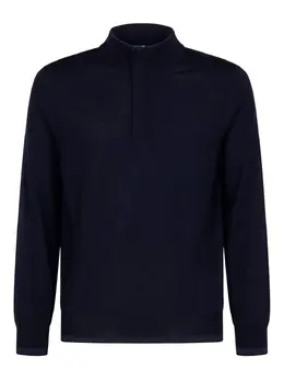 Canali: Синий свитер 