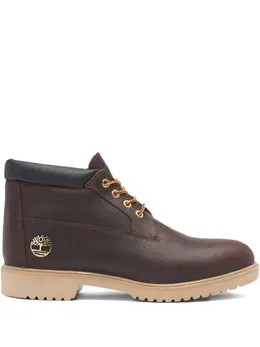 Timberland: Коричневые ботинки 