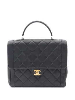 CHANEL Pre-Owned: Чёрная сумка 