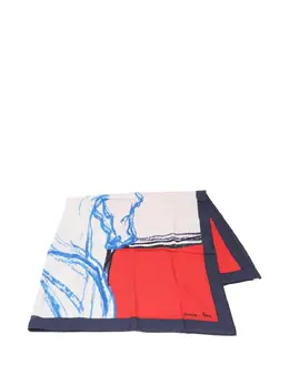 Hermès Pre-Owned: Синий шарф 