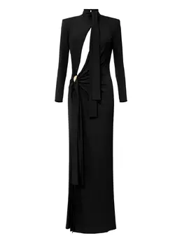Elisabetta Franchi: Платье с разрезом 
