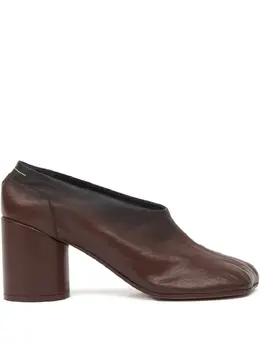 MM6 Maison Margiela: Коричневые туфли 