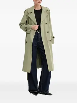 DKNY: Двубортный плащ 