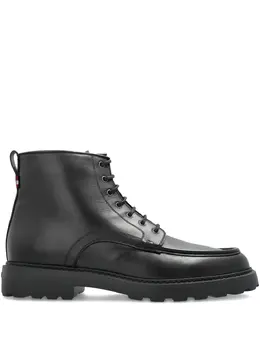 Bally: Чёрные ботинки 