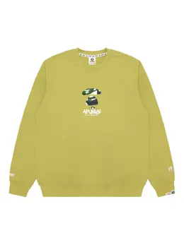 AAPE BY *A BATHING APE®: Свитшот с принтом 