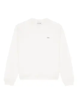 Lacoste: Белый свитшот 