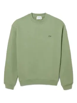 Lacoste: Зелёный свитшот 