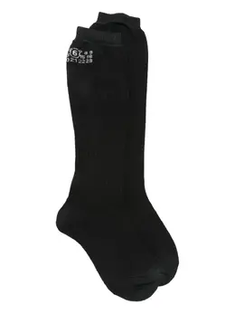 MM6 Maison Margiela: Чёрные носки 