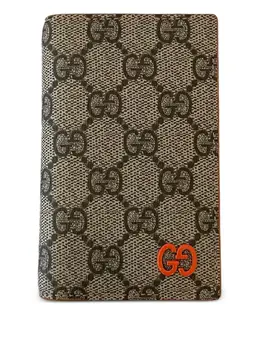 Gucci: Бежевый картхолдер  GG Supreme