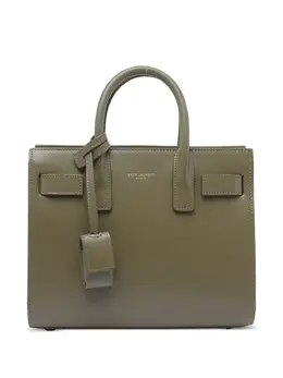 Saint Laurent: Зелёная сумка  Sac de Jour