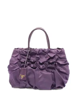 Prada Pre-Owned: Фиолетовая сумка 