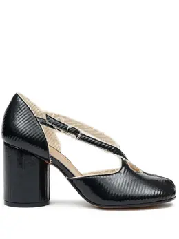 Maison Margiela: Чёрные туфли  Tabi