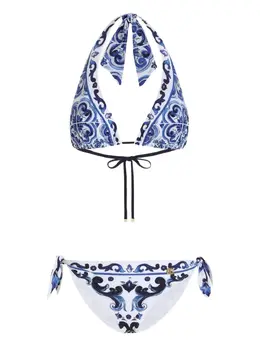 Dolce & Gabbana: Купальник  Majolica