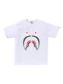 A BATHING APE®: Белая футболка 