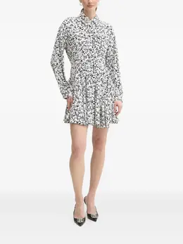 Michael Michael Kors: Платье с растительным принтом 