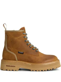 Woolrich: Коричневые ботинки 