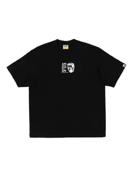 A BATHING APE®: Хлопковая футболка 
