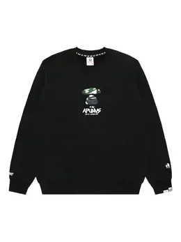 AAPE BY *A BATHING APE®: Свитшот с принтом 