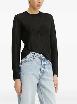Armani Exchange: Чёрный свитер 