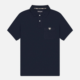 Barbour: Синее поло 