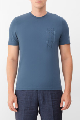 Corneliani: Хлопковая футболка 