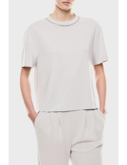 EA7 EMPORIO ARMANI: Сірі футболки 