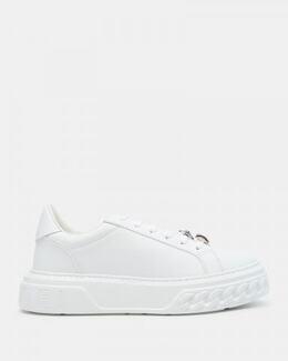 Casadei: Белые кроссовки 