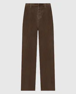 Brunello Cucinelli: Коричневые брюки 