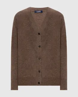 Max Mara: Коричневый кардиган 