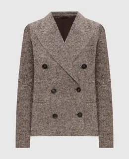 Brunello Cucinelli: Коричневі піджаки 