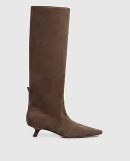 Brunello Cucinelli: Коричневі чоботи 