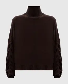 Allude: Коричневый свитер 