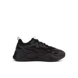 PUMA: Чёрные кроссовки  RS-X