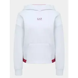EA7 EMPORIO ARMANI: Белая толстовка 