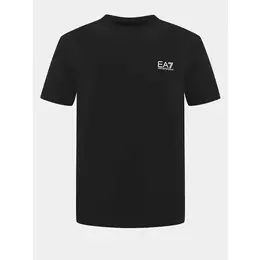 EA7 EMPORIO ARMANI: Чёрная футболка 