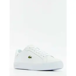 LACOSTE: Белые кеды 