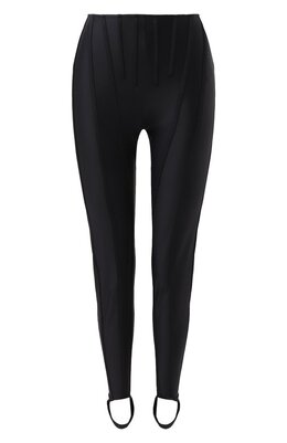 Mugler: Чёрные легинсы 