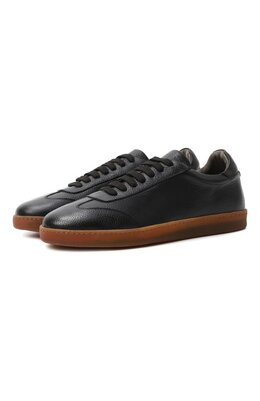 Corneliani: Чёрные кеды 
