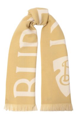 Burberry: Бежевый шарф 