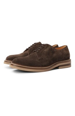 Brunello Cucinelli: Коричневые туфли 