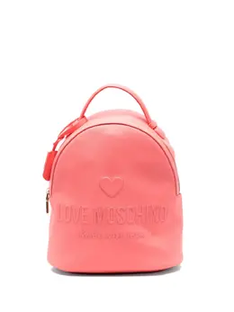 Love Moschino: Розовый рюкзак 