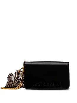 Just Cavalli: Чёрная сумка через плечо 