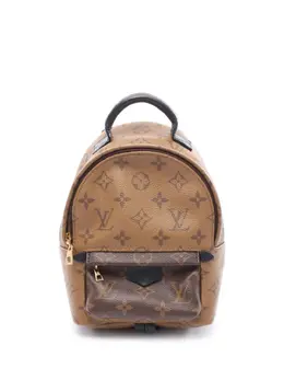 Louis Vuitton Pre-Owned: Светлый рюкзак 